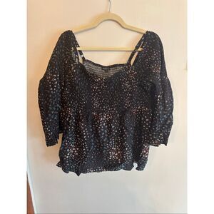 Torrid Off the Shoulder Floral Women Blouse SZ 2x